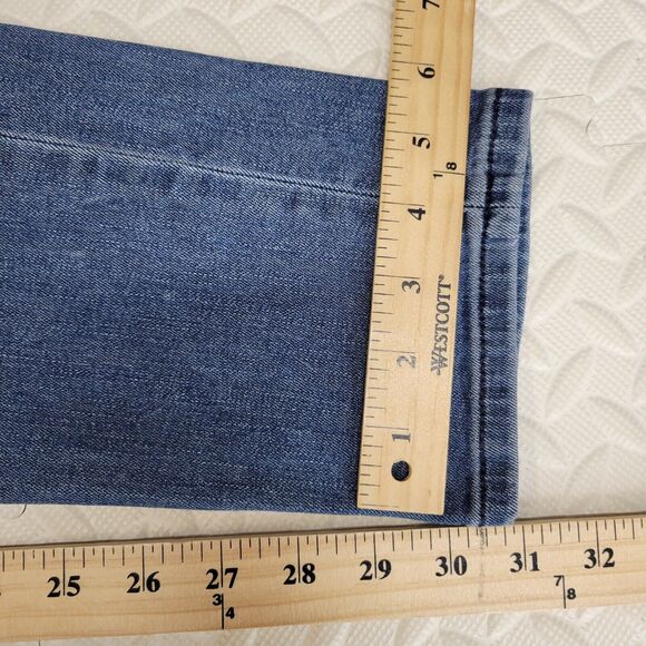 Diesel Jeans Mens 30x32 Thommer Slim Skinny Very Distressed Holes Rock And Roll - Picture 13 of 14